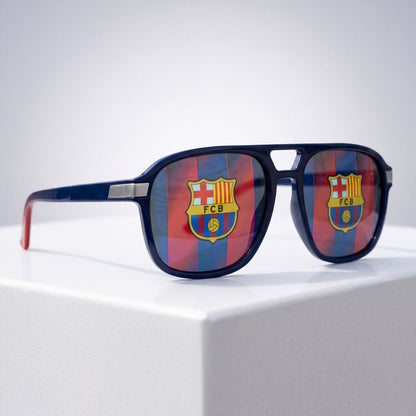 LUXUP x FC Barcelona Holographic Sunglasses
