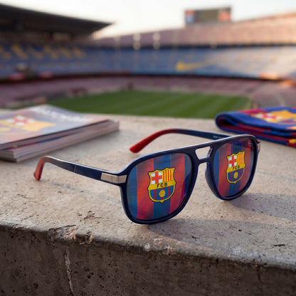 LUXUP x FC Barcelona Holographic Sunglasses